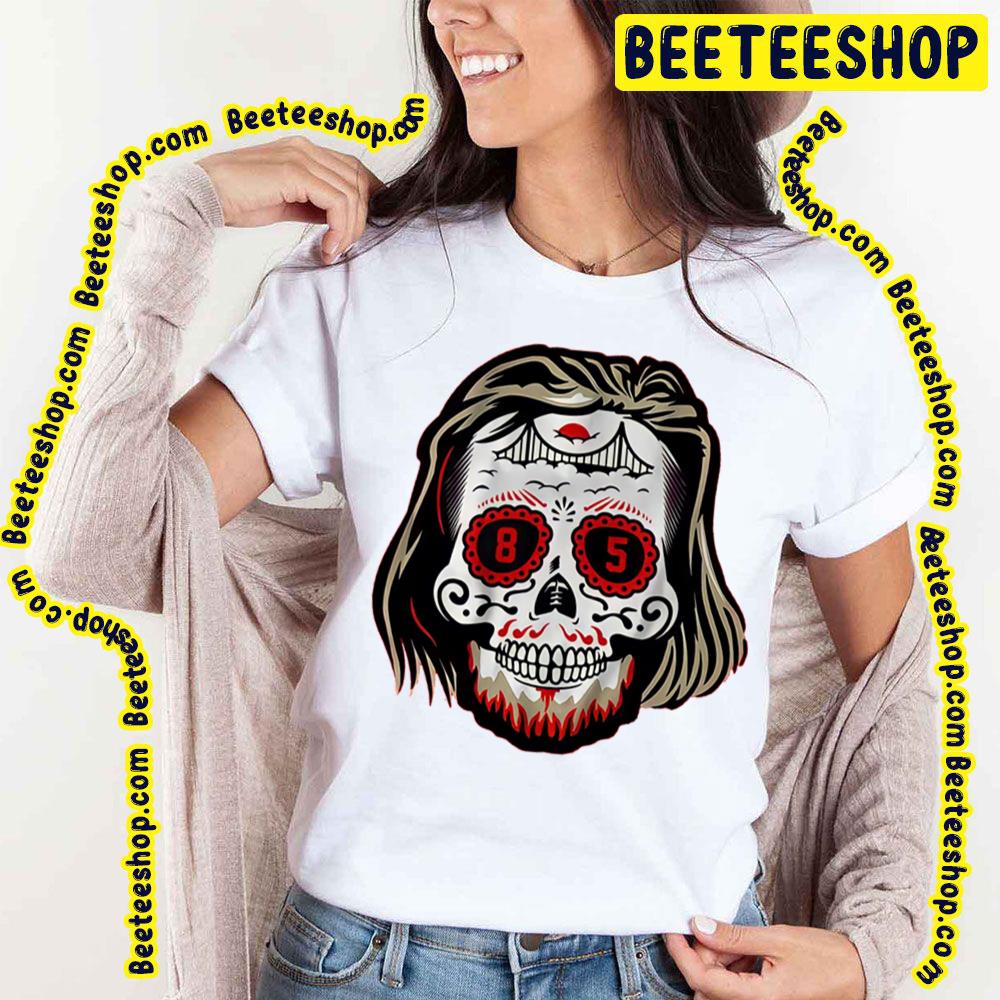 Cute George Kittle Sugar Skull Art Graphic Football Trending Unisex T-Shirt Cute George Kittle Sugar Skull Art Graphic Football Trending Unisex T-Shirt