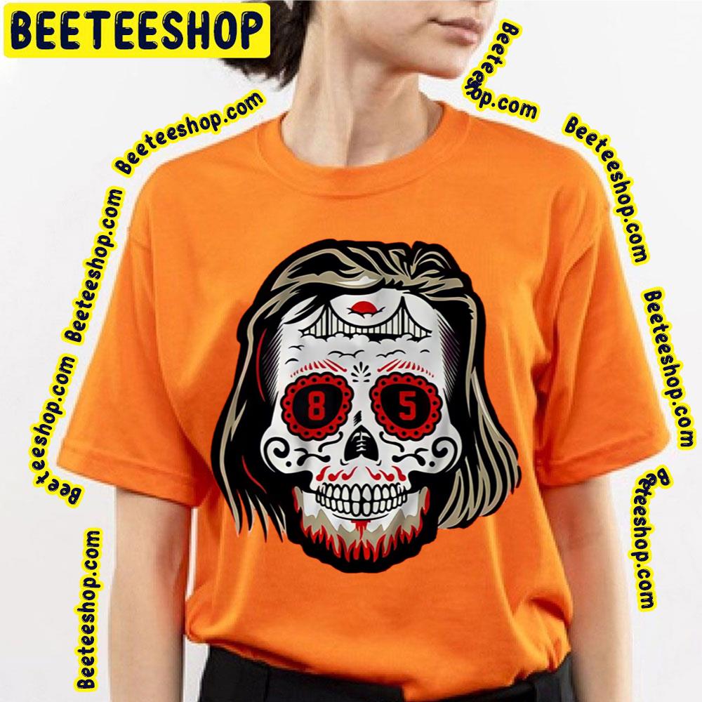 Cute George Kittle Sugar Skull Art Graphic Football Trending Unisex T-Shirt Cute George Kittle Sugar Skull Art Graphic Football Trending Unisex T-Shirt