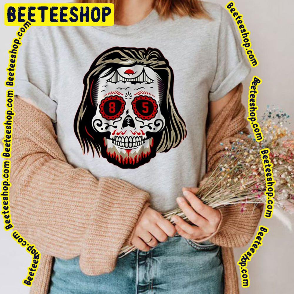 Cute George Kittle Sugar Skull Art Graphic Football Trending Unisex T-Shirt Cute George Kittle Sugar Skull Art Graphic Football Trending Unisex T-Shirt