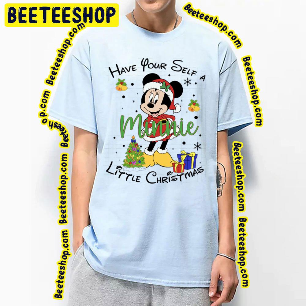 Cute Monnie Mouse Have Yourself A Little Christmas Trending Unisex T-Shirt Cute Monnie Mouse Have Yourself A Little Christmas Trending Unisex T-Shirt