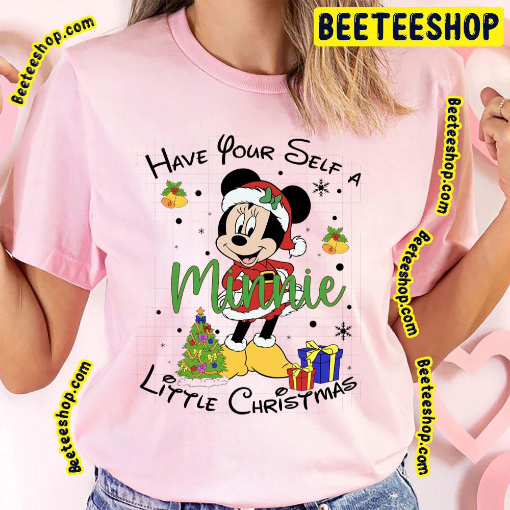 Cute Monnie Mouse Have Yourself A Little Christmas Trending Unisex T-Shirt Cute Monnie Mouse Have Yourself A Little Christmas Trending Unisex T-Shirt
