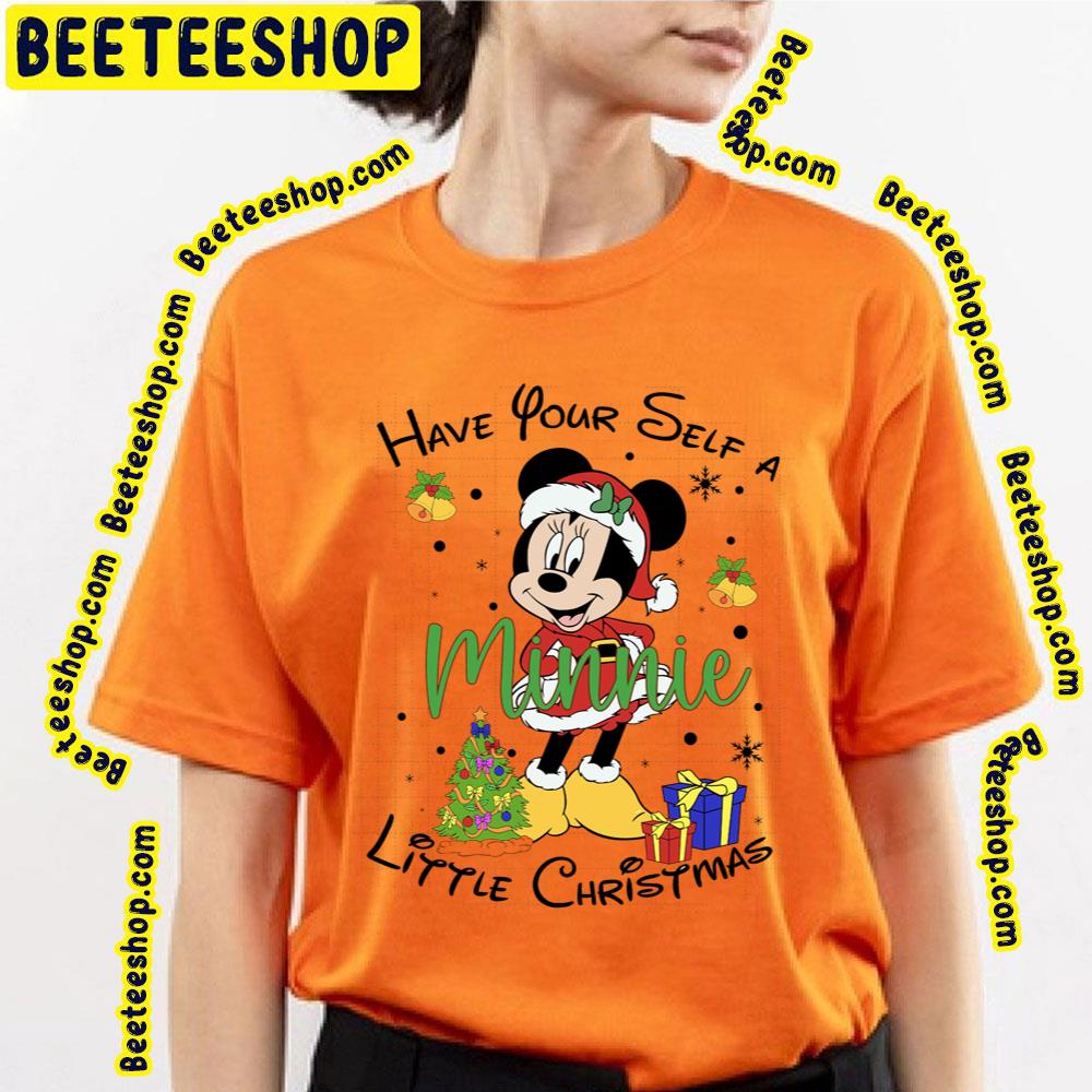 Cute Monnie Mouse Have Yourself A Little Christmas Trending Unisex T-Shirt Cute Monnie Mouse Have Yourself A Little Christmas Trending Unisex T-Shirt