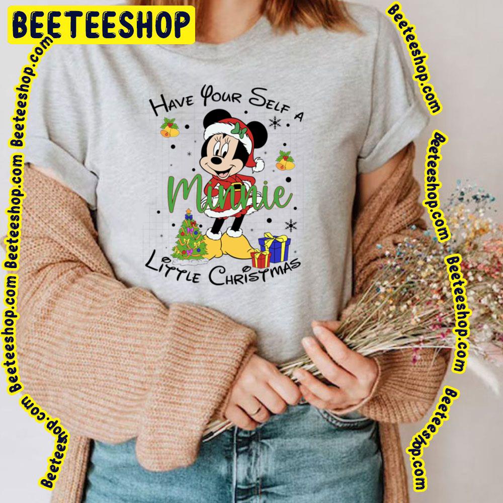 Cute Monnie Mouse Have Yourself A Little Christmas Trending Unisex T-Shirt Cute Monnie Mouse Have Yourself A Little Christmas Trending Unisex T-Shirt