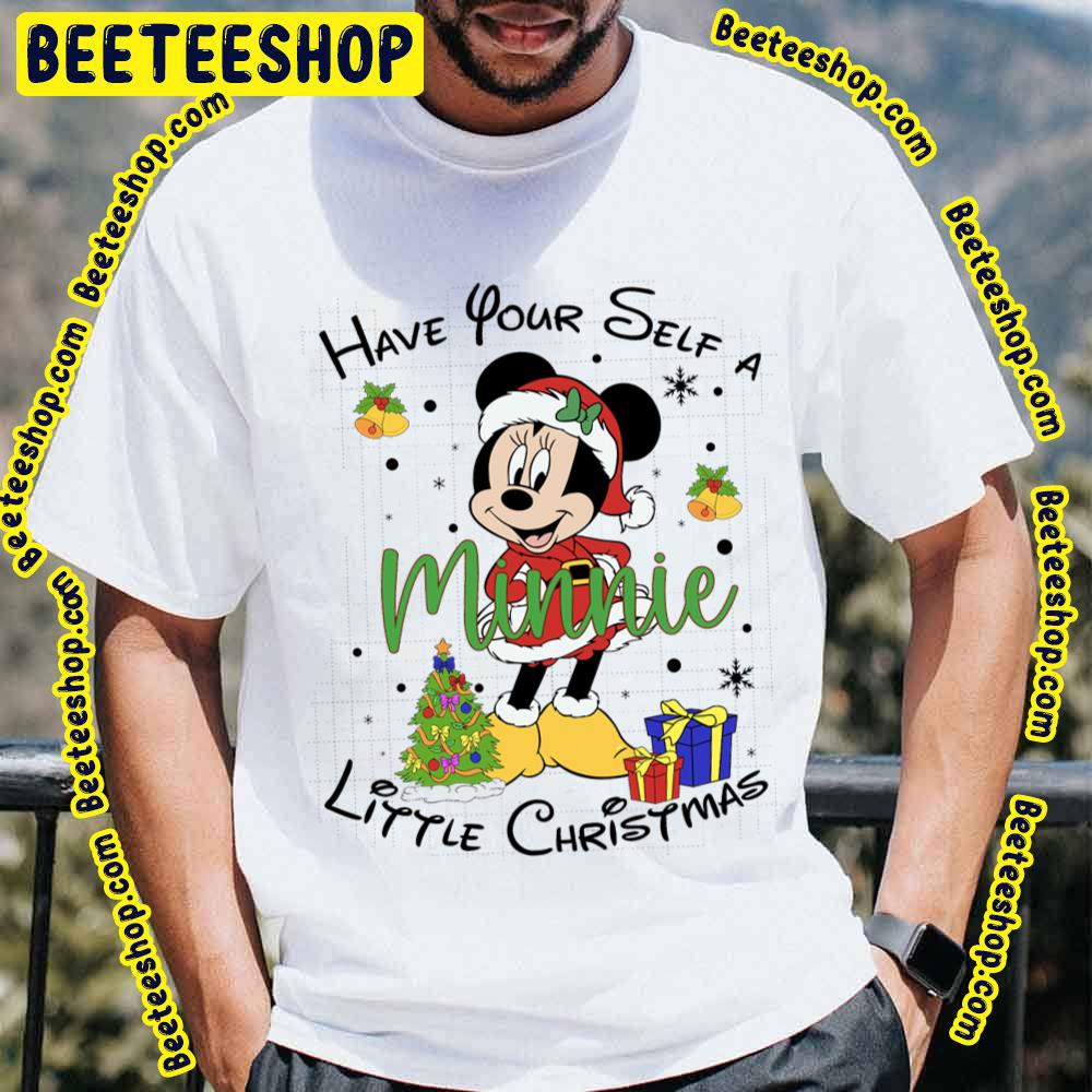 Cute Monnie Mouse Have Yourself A Little Christmas Trending Unisex T-Shirt Cute Monnie Mouse Have Yourself A Little Christmas Trending Unisex T-Shirt