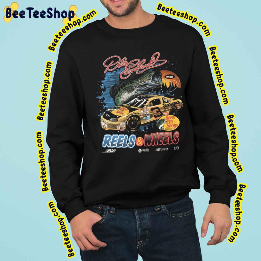 Dale Earnhardt Reels And Wheels Thrift Vintage Trending Unisex Sweatshirt Dale Earnhardt Reels And Wheels Thrift Vintage Trending Unisex Sweatshirt