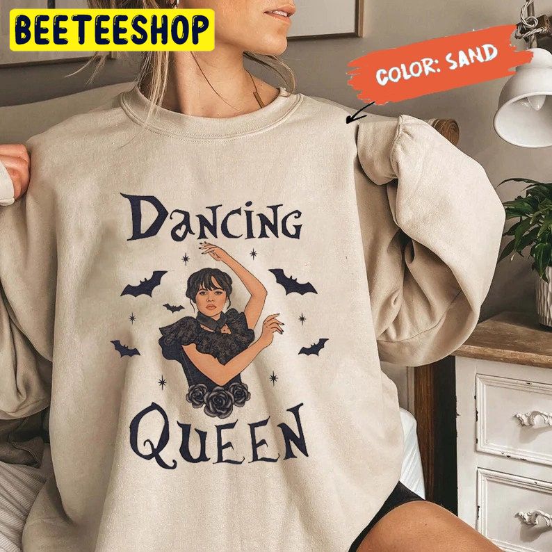 Dancing Queen Jenna Ortega Wednesday The Best Day Of Week Trending Unisex Shirt Dancing Queen Jenna Ortega Wednesday The Best Day Of Week Trending Unisex Shirt