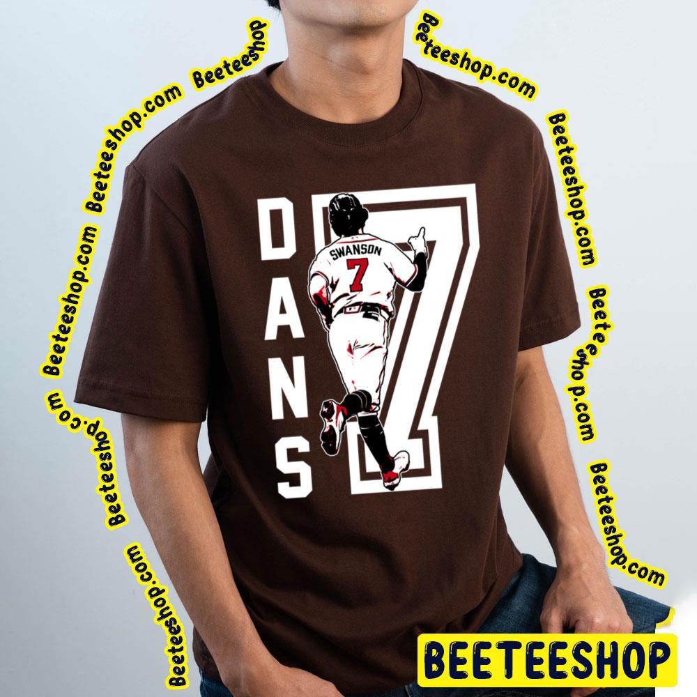 Dansby Swanson 7 Artwork Baseball Trending Unisex T-Shirt Dansby Swanson 7 Artwork Baseball Trending Unisex T-Shirt