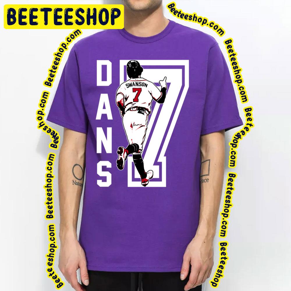 Dansby Swanson 7 Artwork Baseball Trending Unisex T-Shirt Dansby Swanson 7 Artwork Baseball Trending Unisex T-Shirt