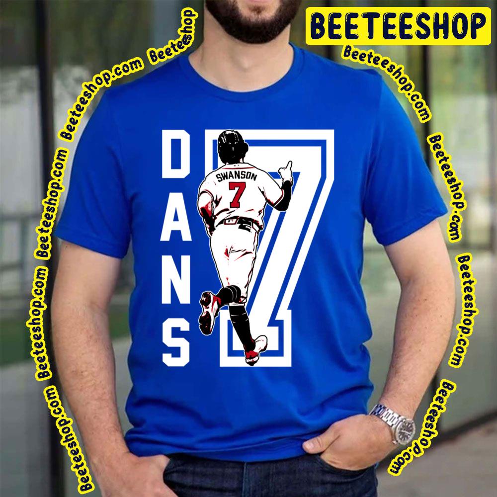 Dansby Swanson 7 Artwork Baseball Trending Unisex T-Shirt Dansby Swanson 7 Artwork Baseball Trending Unisex T-Shirt