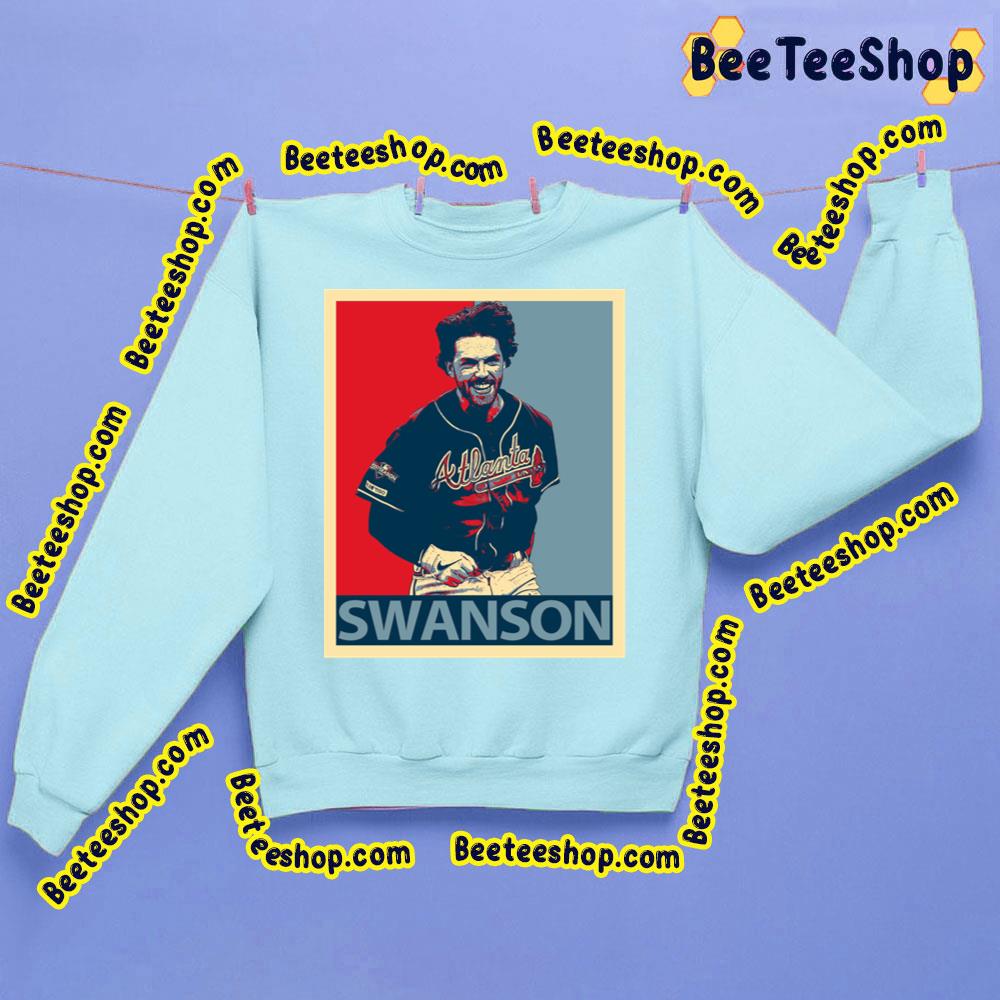 Dansby Swanson Vintage Art Baseball Trending Unisex Sweatshirt Dansby Swanson Vintage Art Baseball Trending Unisex Sweatshirt