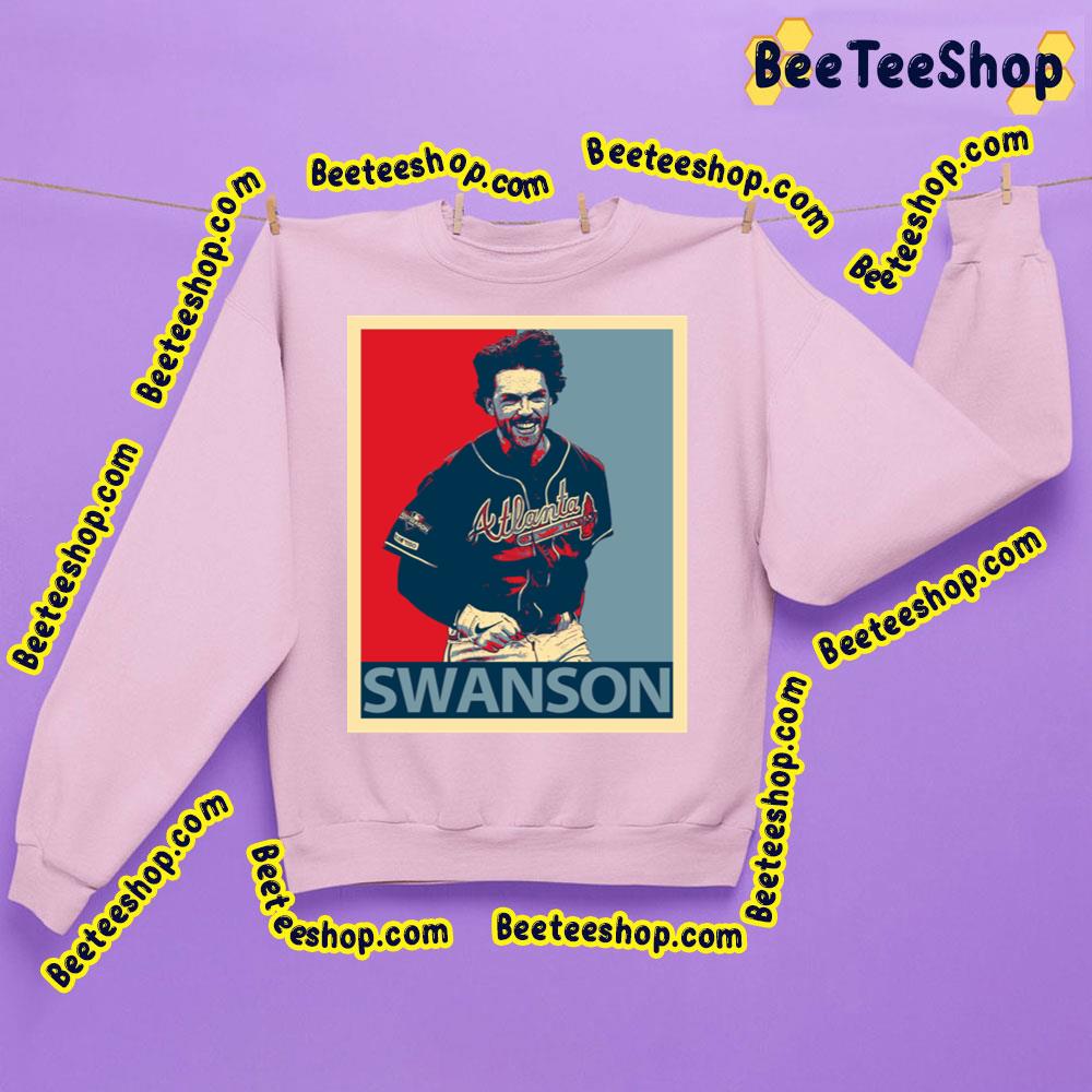 Dansby Swanson Vintage Art Baseball Trending Unisex Sweatshirt Dansby Swanson Vintage Art Baseball Trending Unisex Sweatshirt