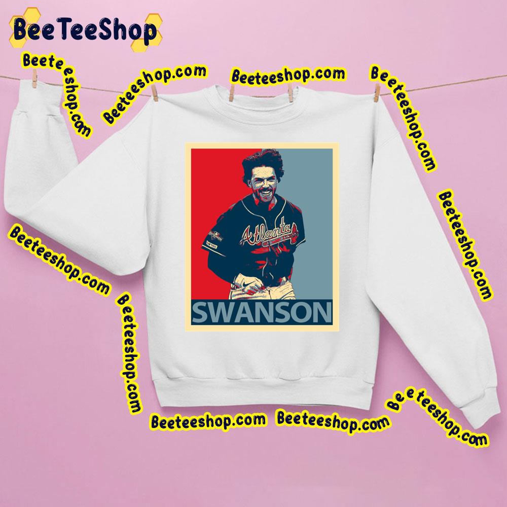 Dansby Swanson Vintage Art Baseball Trending Unisex Sweatshirt Dansby Swanson Vintage Art Baseball Trending Unisex Sweatshirt