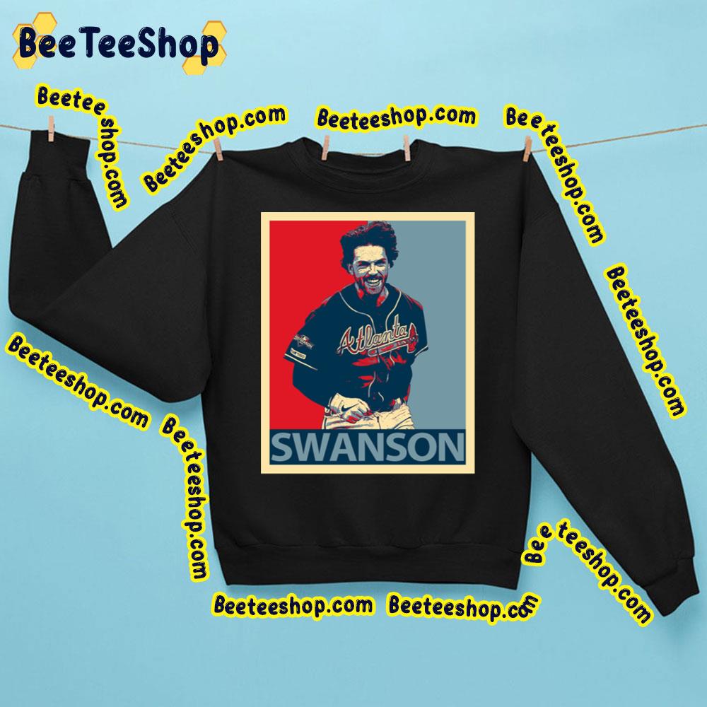 Dansby Swanson Vintage Art Baseball Trending Unisex Sweatshirt Dansby Swanson Vintage Art Baseball Trending Unisex Sweatshirt