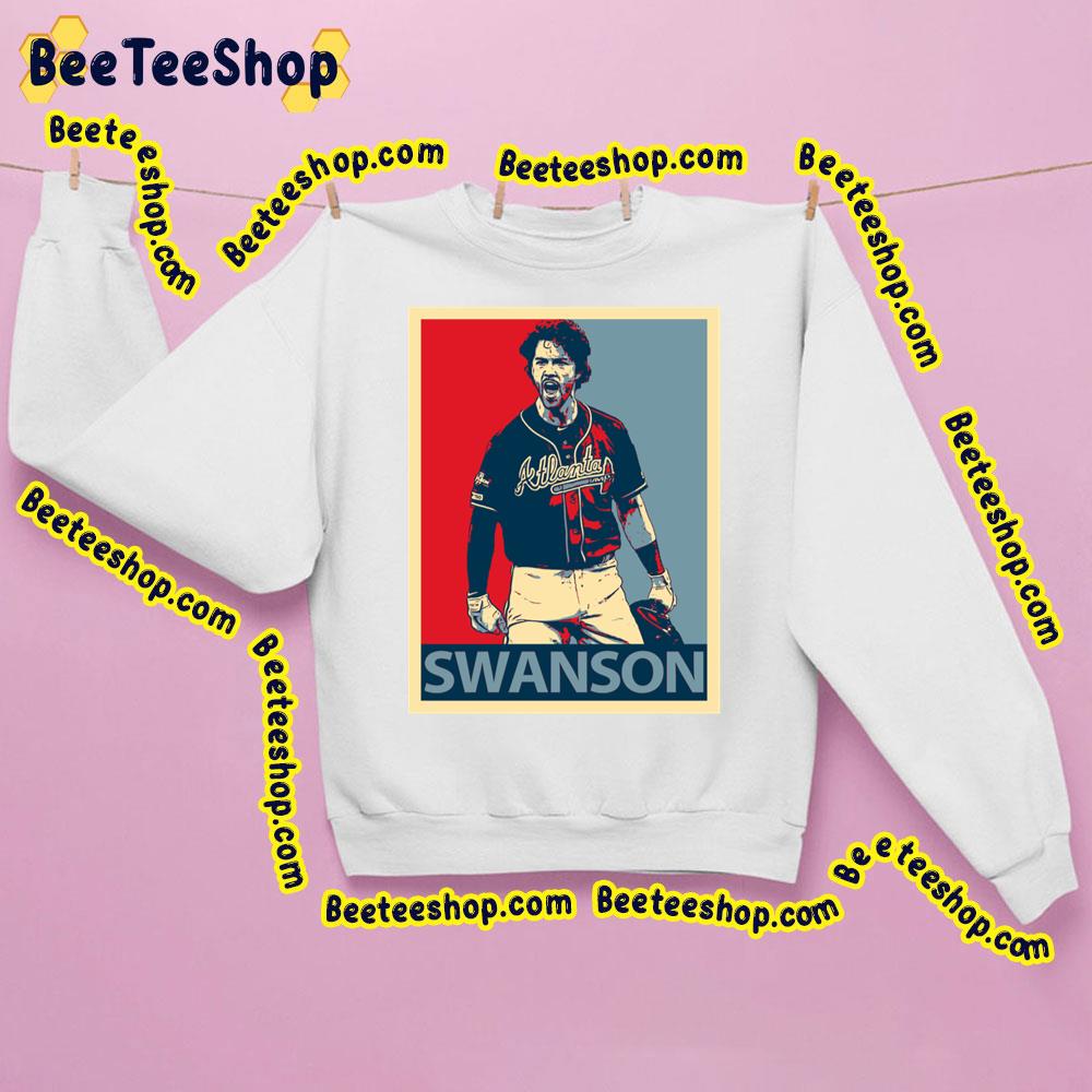 Dansby Swanson Vintage Baseball Art Trending Unisex Sweatshirt Dansby Swanson Vintage Baseball Art Trending Unisex Sweatshirt