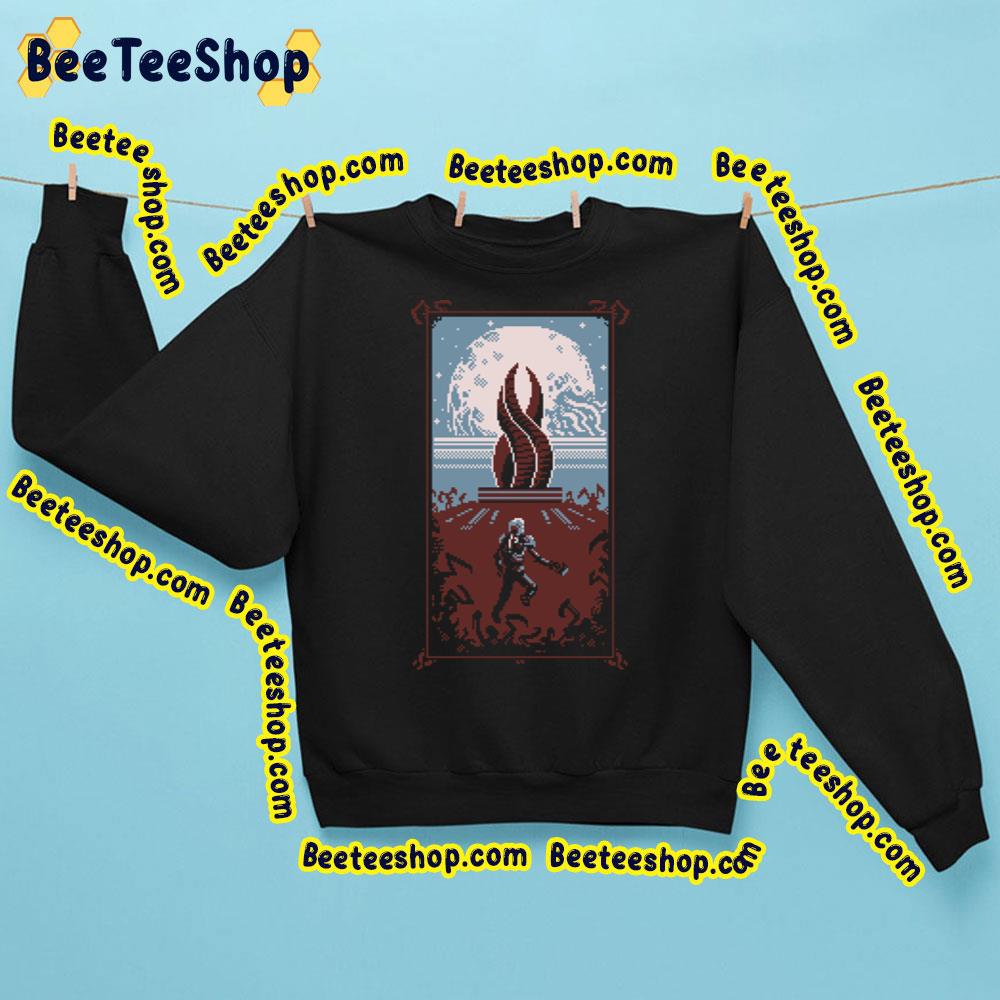 Dead Space Pixelframe Trending Unisex Sweatshirt Dead Space Pixelframe Trending Unisex Sweatshirt