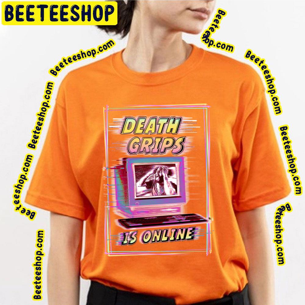 Death Grips Is Online Pink Funny Art Trending Unisex T-Shirt Death Grips Is Online Pink Funny Art Trending Unisex T-Shirt