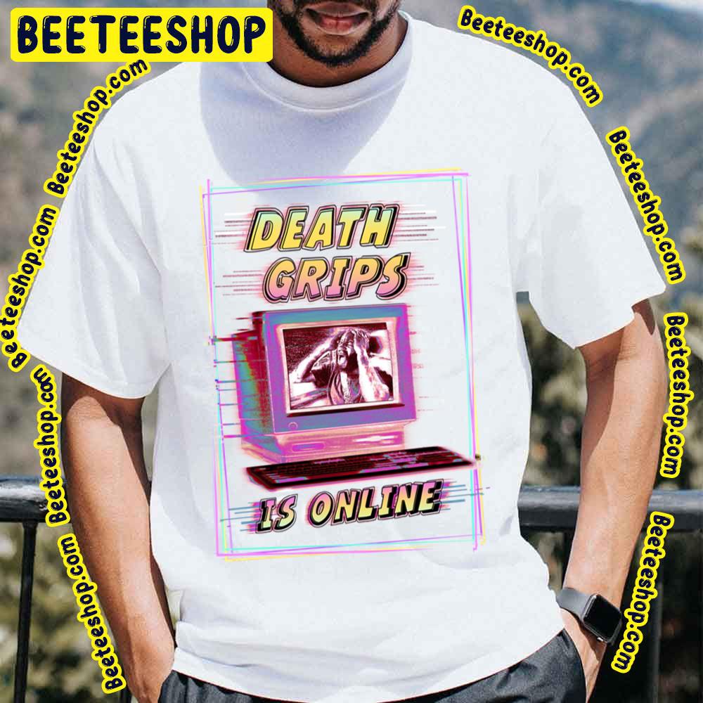 Death Grips Is Online Pink Funny Art Trending Unisex T-Shirt Death Grips Is Online Pink Funny Art Trending Unisex T-Shirt