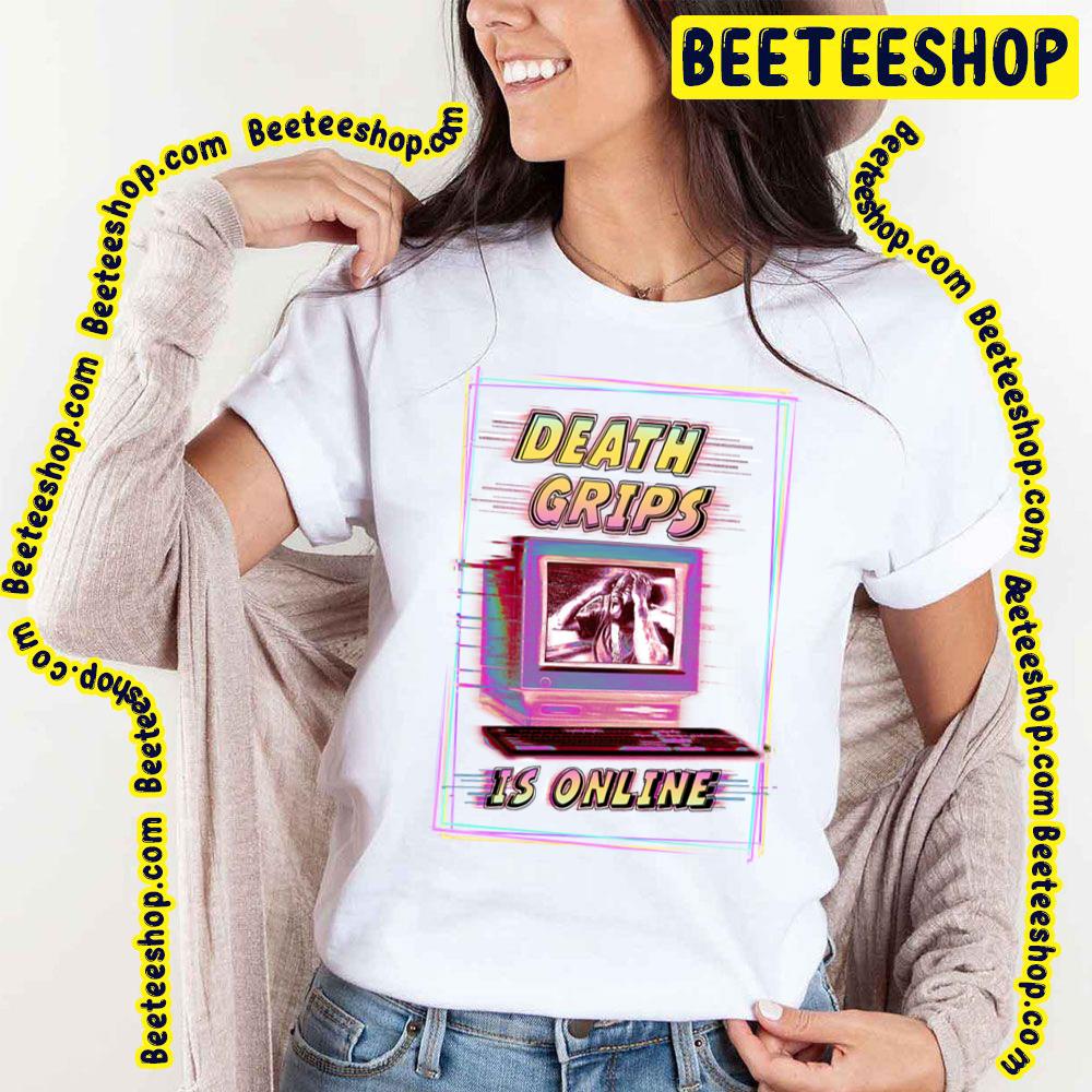 Death Grips Is Online Pink Funny Art Trending Unisex T-Shirt Death Grips Is Online Pink Funny Art Trending Unisex T-Shirt