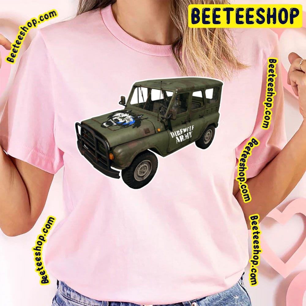 Direwolf Army Uaz From Player Unknown's Battlegrounds Trending Unisex T-Shirt Direwolf Army Uaz From Player Unknown's Battlegrounds Trending Unisex T-Shirt