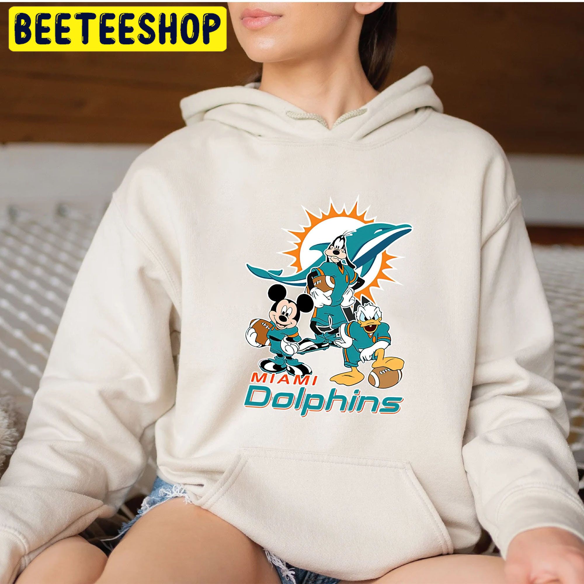 Disney X Miami Dolphins Disney Football Fans Trending Unisex Shirt Disney X Miami Dolphins Disney Football Fans Trending Unisex Shirt