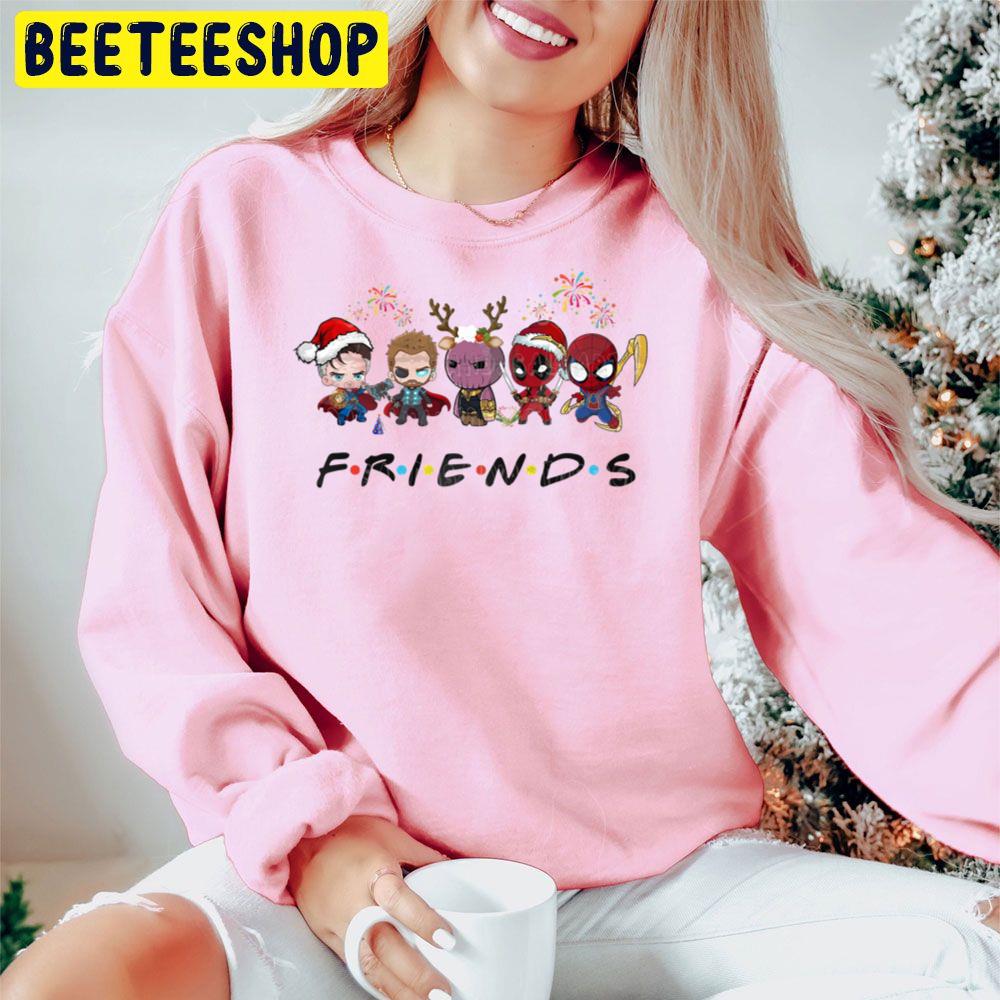 Doctor Strange Thor Thanos Dealpool Spider Man Christmas Friends Trending Unisex Hoodie Doctor Strange Thor Thanos Dealpool Spider Man Christmas Friends Trending Unisex Hoodie