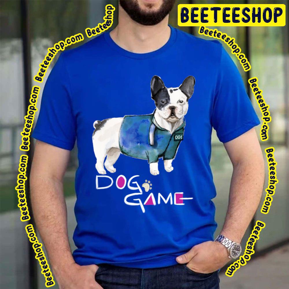 Dog Game Bull Dog Water Color Art Funny Squid Game Trending Unisex T-Shirt Dog Game Bull Dog Water Color Art Funny Squid Game Trending Unisex T-Shirt