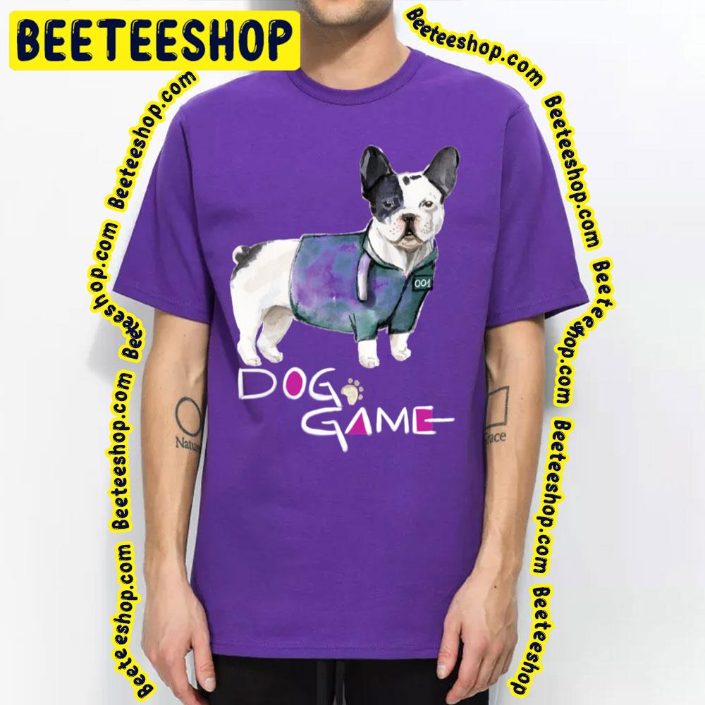 Dog Game Bull Dog Water Color Art Funny Squid Game Trending Unisex T-Shirt Dog Game Bull Dog Water Color Art Funny Squid Game Trending Unisex T-Shirt