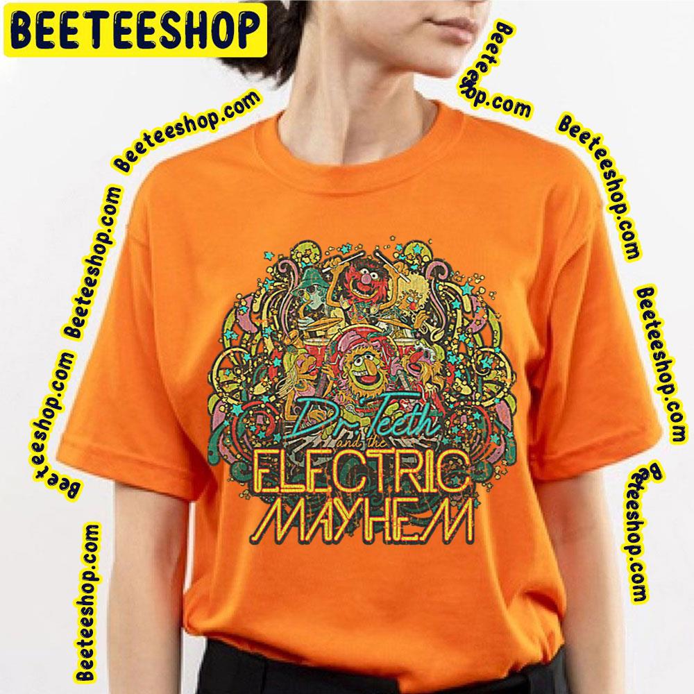 Dr Teeth And The Electric Mayhem 1975 Trending Unisex T-Shirt Dr Teeth And The Electric Mayhem 1975 Trending Unisex T-Shirt