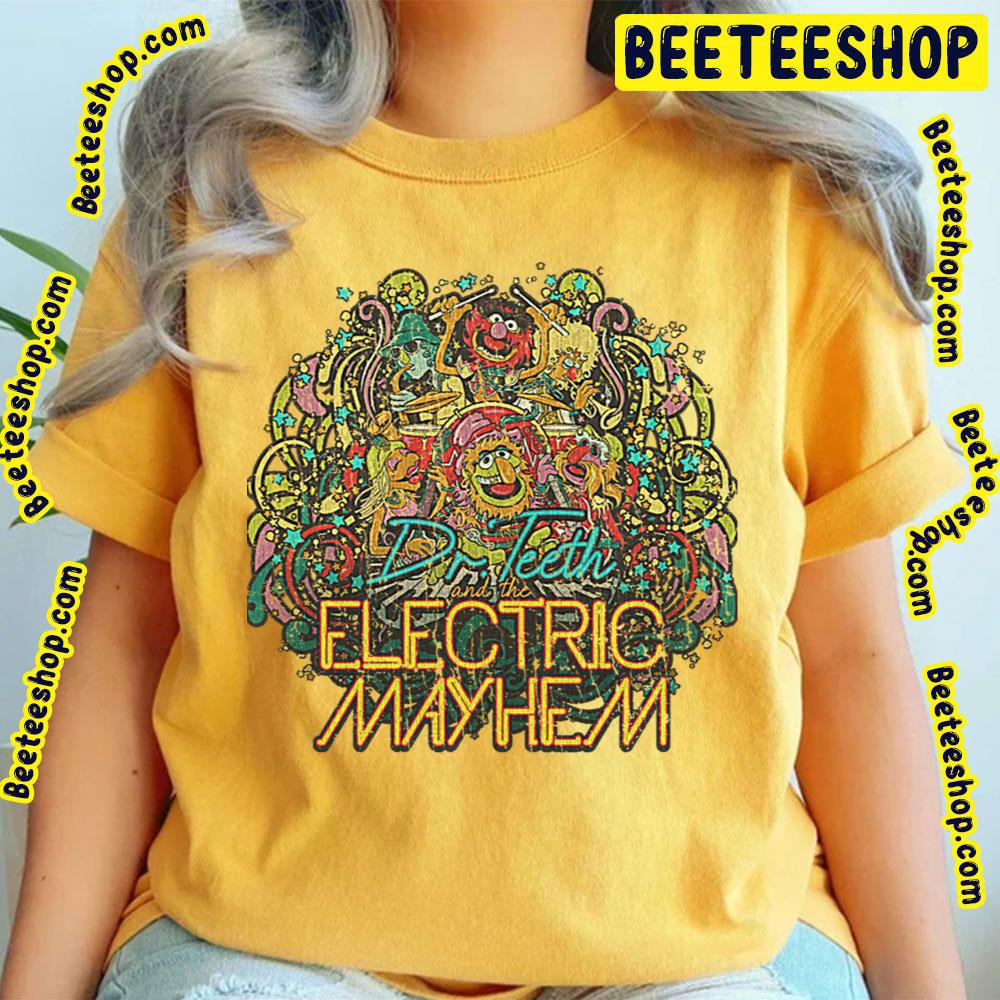 Dr Teeth And The Electric Mayhem 1975 Trending Unisex T-Shirt Dr Teeth And The Electric Mayhem 1975 Trending Unisex T-Shirt