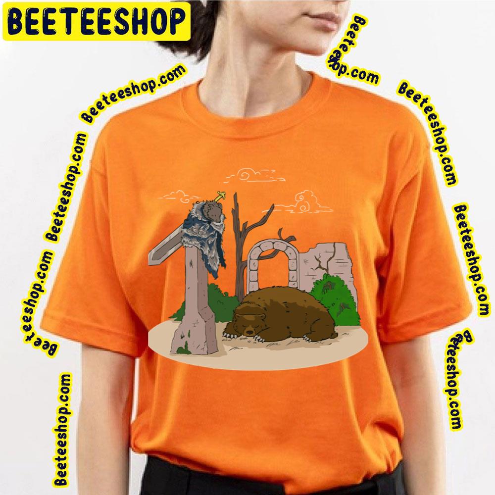 Elden Ring Blaidd The Half Wolf And Bear Trending Unisex T-Shirt Elden Ring Blaidd The Half Wolf And Bear Trending Unisex T-Shirt