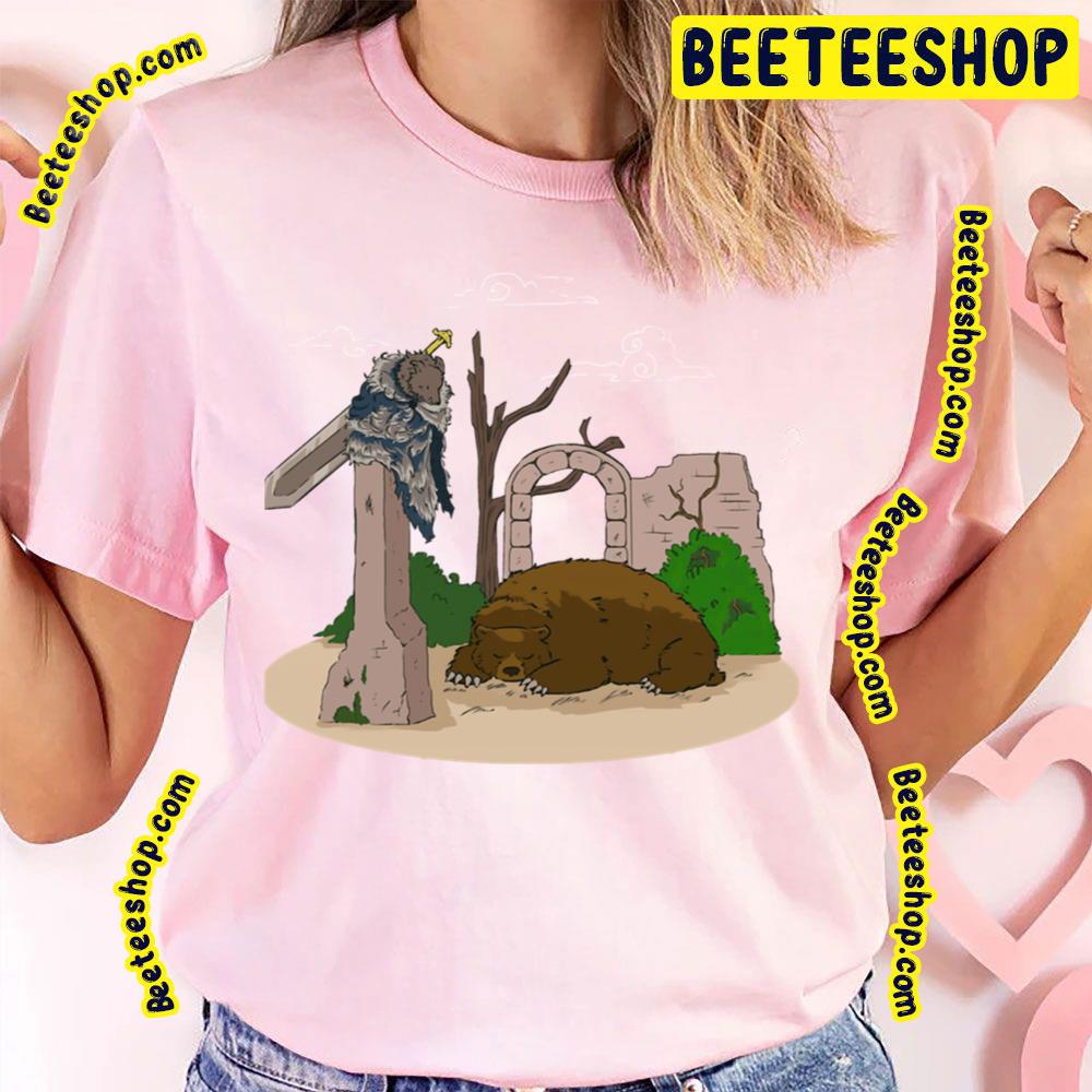 Elden Ring Blaidd The Half Wolf And Bear Trending Unisex T-Shirt Elden Ring Blaidd The Half Wolf And Bear Trending Unisex T-Shirt