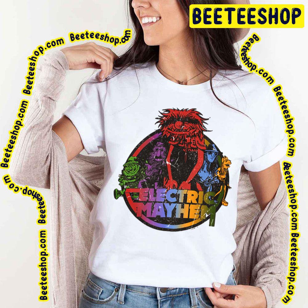 Electric Mayhem Retro Trending Unisex T-Shirt Electric Mayhem Retro Trending Unisex T-Shirt