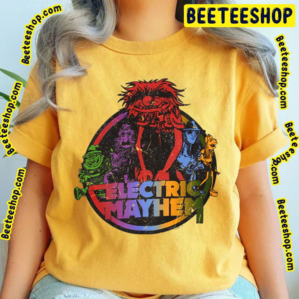 Electric Mayhem Retro Trending Unisex T-Shirt Electric Mayhem Retro Trending Unisex T-Shirt