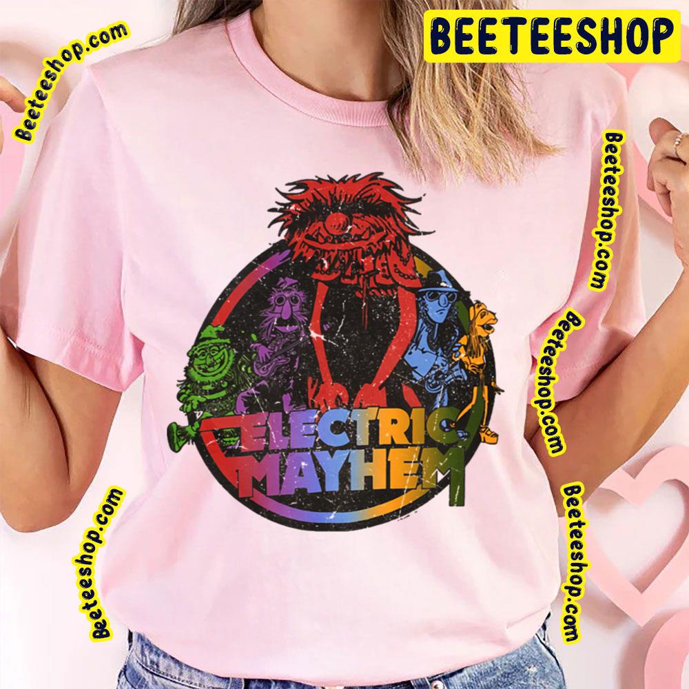 Electric Mayhem Retro Trending Unisex T-Shirt Electric Mayhem Retro Trending Unisex T-Shirt