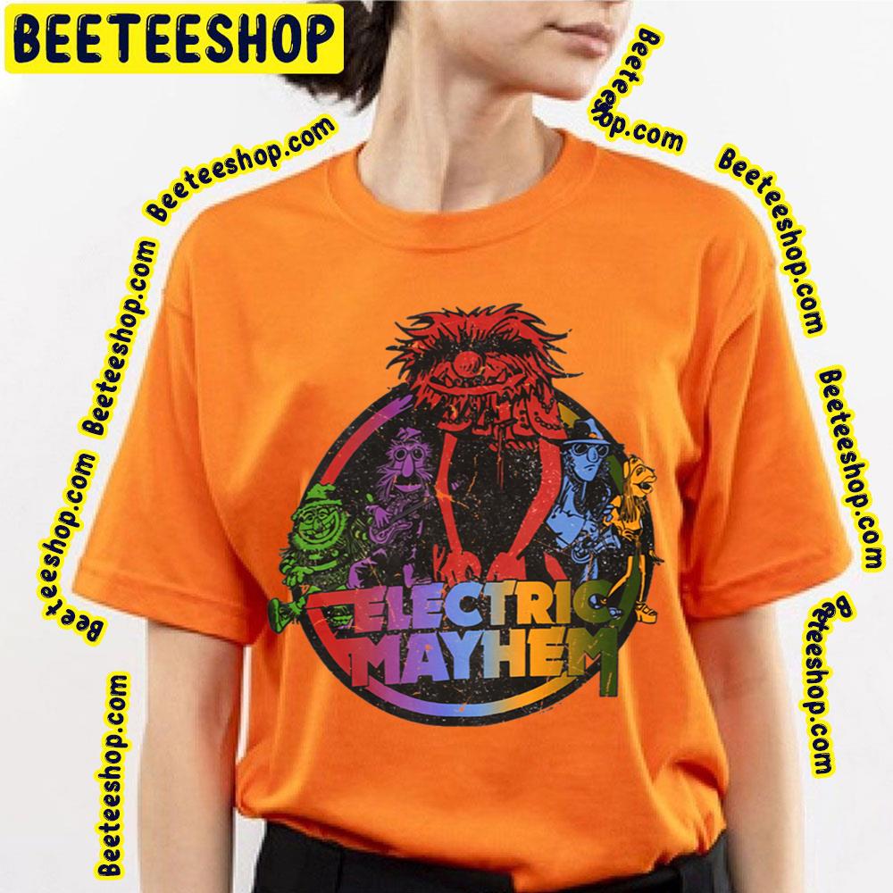 Electric Mayhem Retro Trending Unisex T-Shirt Electric Mayhem Retro Trending Unisex T-Shirt