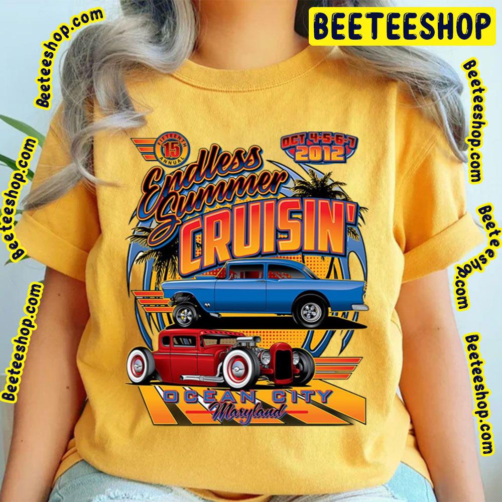 Endless Summer Cruisin Scoop Ocean City Racing Car Trending Unisex T-Shirt Endless Summer Cruisin Scoop Ocean City Racing Car Trending Unisex T-Shirt