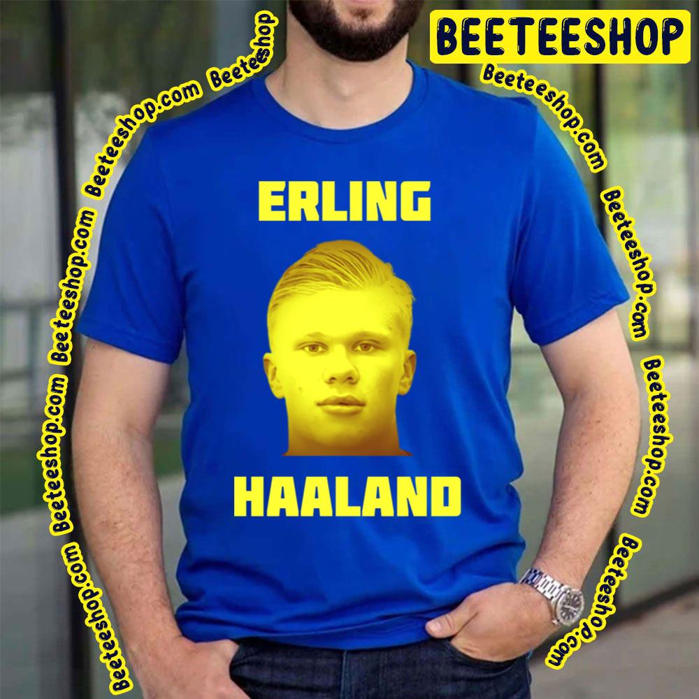 Erling Haaland Amazing Footballer Yellow Artwork Trending Unisex T-Shirt Erling Haaland Amazing Footballer Yellow Artwork Trending Unisex T-Shirt