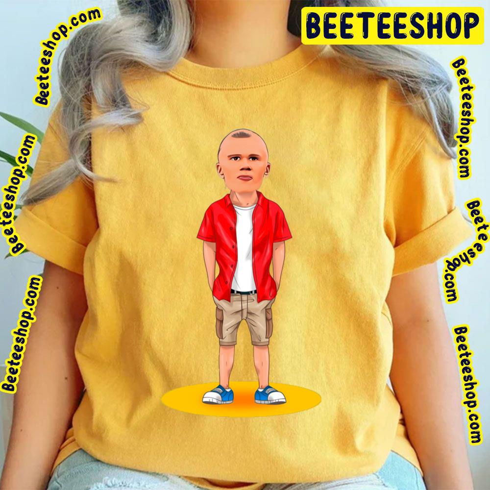 Erling Haaland Manchester City Chibi Art Trending Unisex T-Shirt Erling Haaland Manchester City Chibi Art Trending Unisex T-Shirt