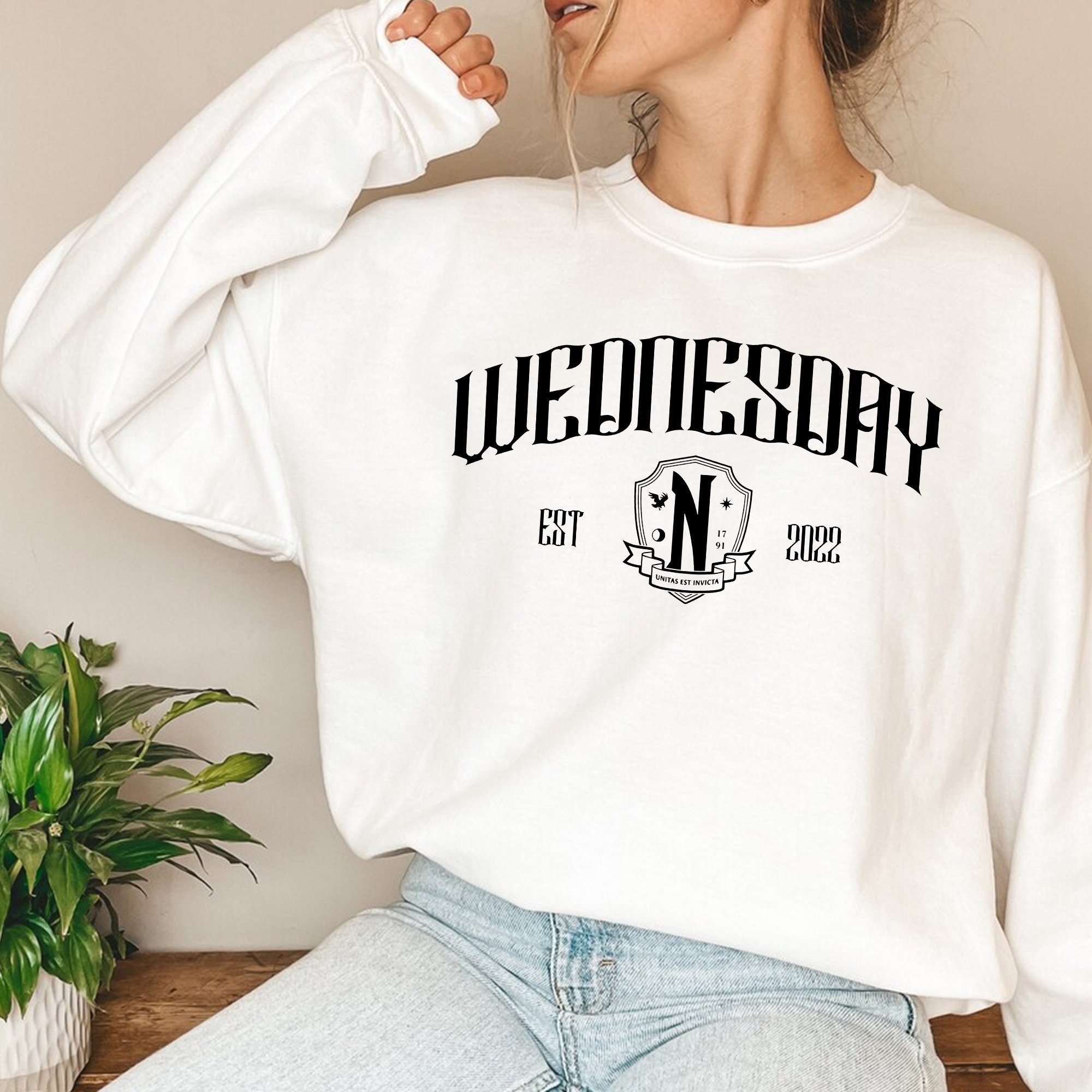 Est 2022 New 2022 Tv Series Horror Movies Netflix Trending Tv Show Wednesday The Best Day Of Week Halloween Trending Unisex Shirt Est 2022 New 2022 Tv Series Horror Movies Netflix Trending Tv Show Wednesday The Best Day Of Week Halloween Trending Unisex Shirt