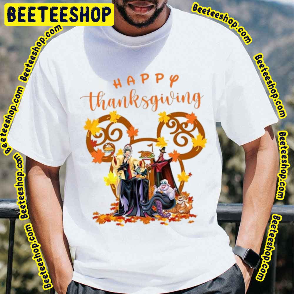 Evil Witch Disney Happy Thanksgiving Trending Unisex T-Shirt Evil Witch Disney Happy Thanksgiving Trending Unisex T-Shirt