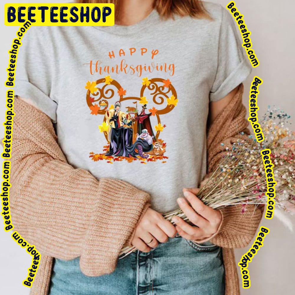 Evil Witch Disney Happy Thanksgiving Trending Unisex T-Shirt Evil Witch Disney Happy Thanksgiving Trending Unisex T-Shirt