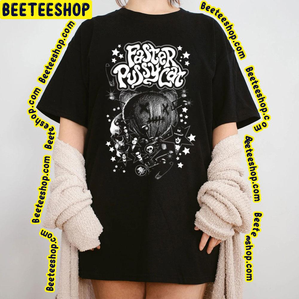 Faster Pussycat Black And White The Doll Trending Unisex Sweatshirt Faster Pussycat Black And White The Doll Trending Unisex Sweatshirt