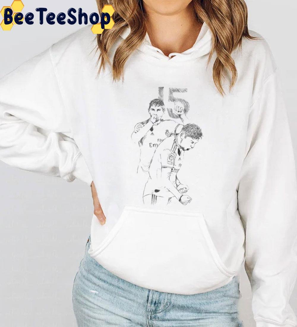 Federico Valverde Number 15 Real Madrid Trending Unisex Sweatshirt Federico Valverde Number 15 Real Madrid Trending Unisex Sweatshirt