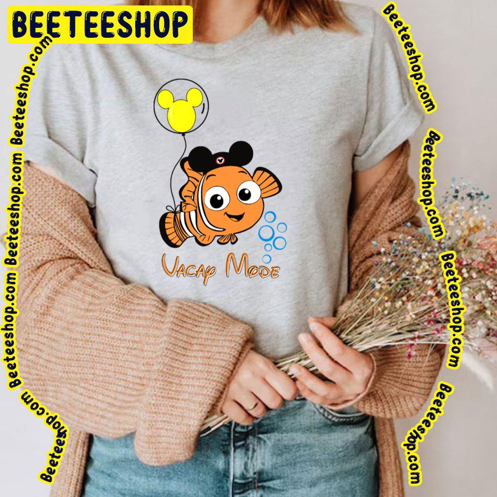 Finding Nemo Cartoon Vacay Mode Cute Chibi Art Trending Unisex T-Shirt Finding Nemo Cartoon Vacay Mode Cute Chibi Art Trending Unisex T-Shirt