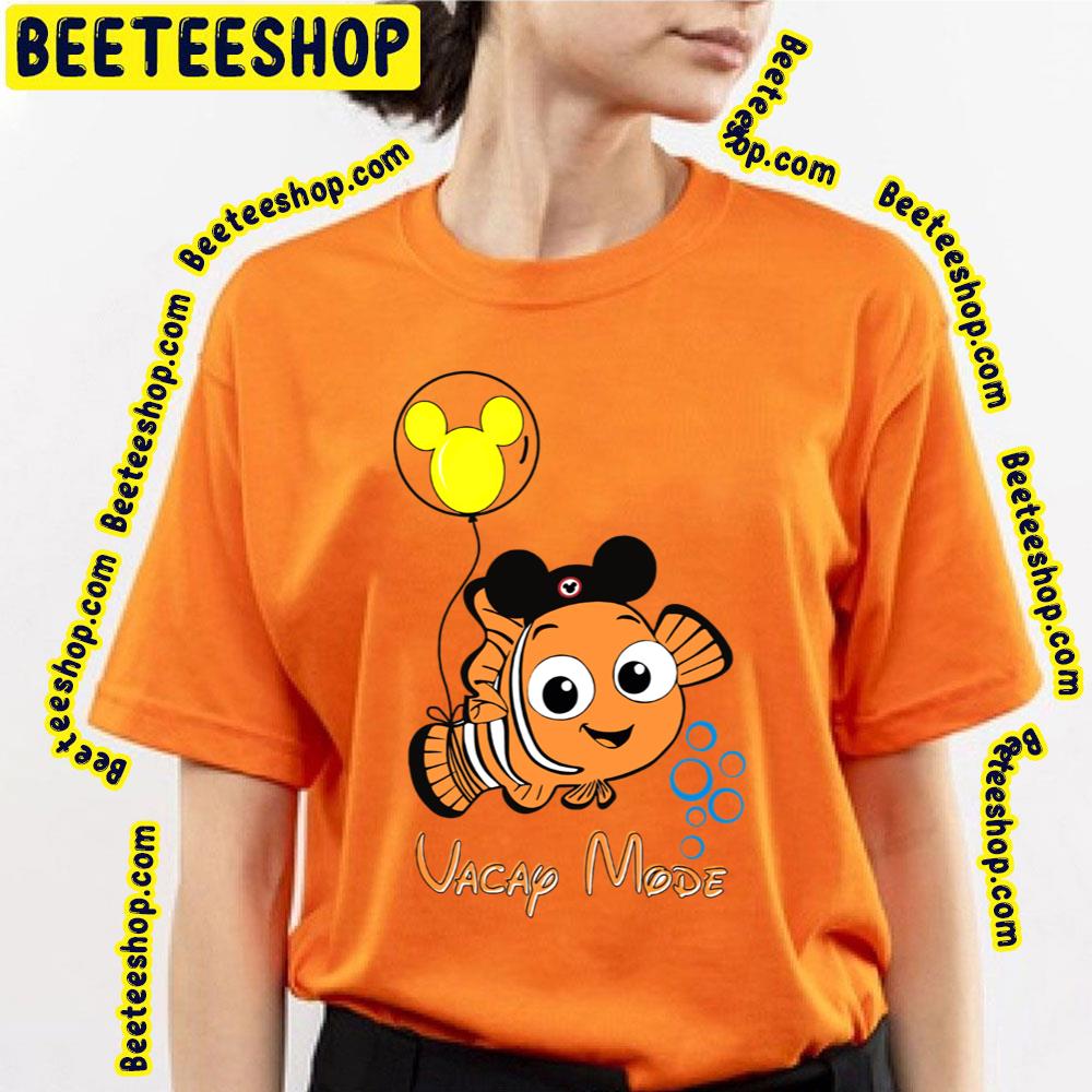 Finding Nemo Cartoon Vacay Mode Cute Chibi Art Trending Unisex T-Shirt Finding Nemo Cartoon Vacay Mode Cute Chibi Art Trending Unisex T-Shirt