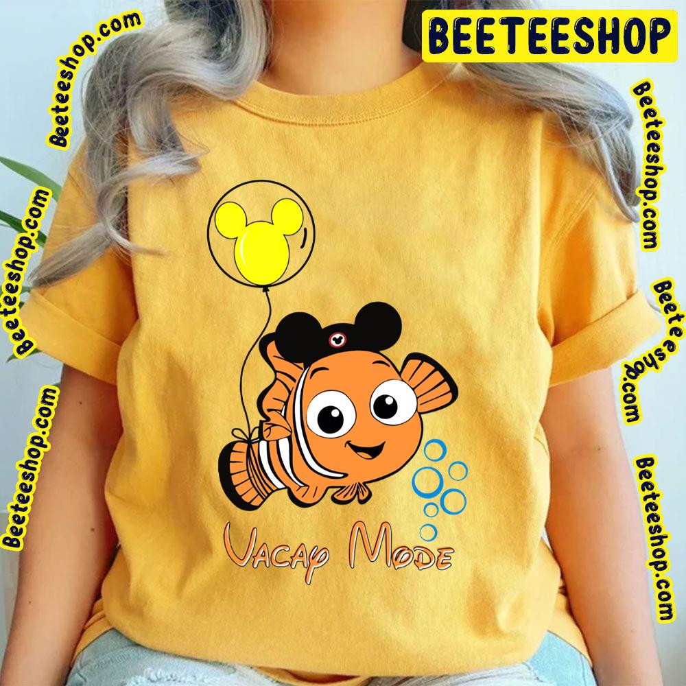 Finding Nemo Cartoon Vacay Mode Cute Chibi Art Trending Unisex T-Shirt Finding Nemo Cartoon Vacay Mode Cute Chibi Art Trending Unisex T-Shirt