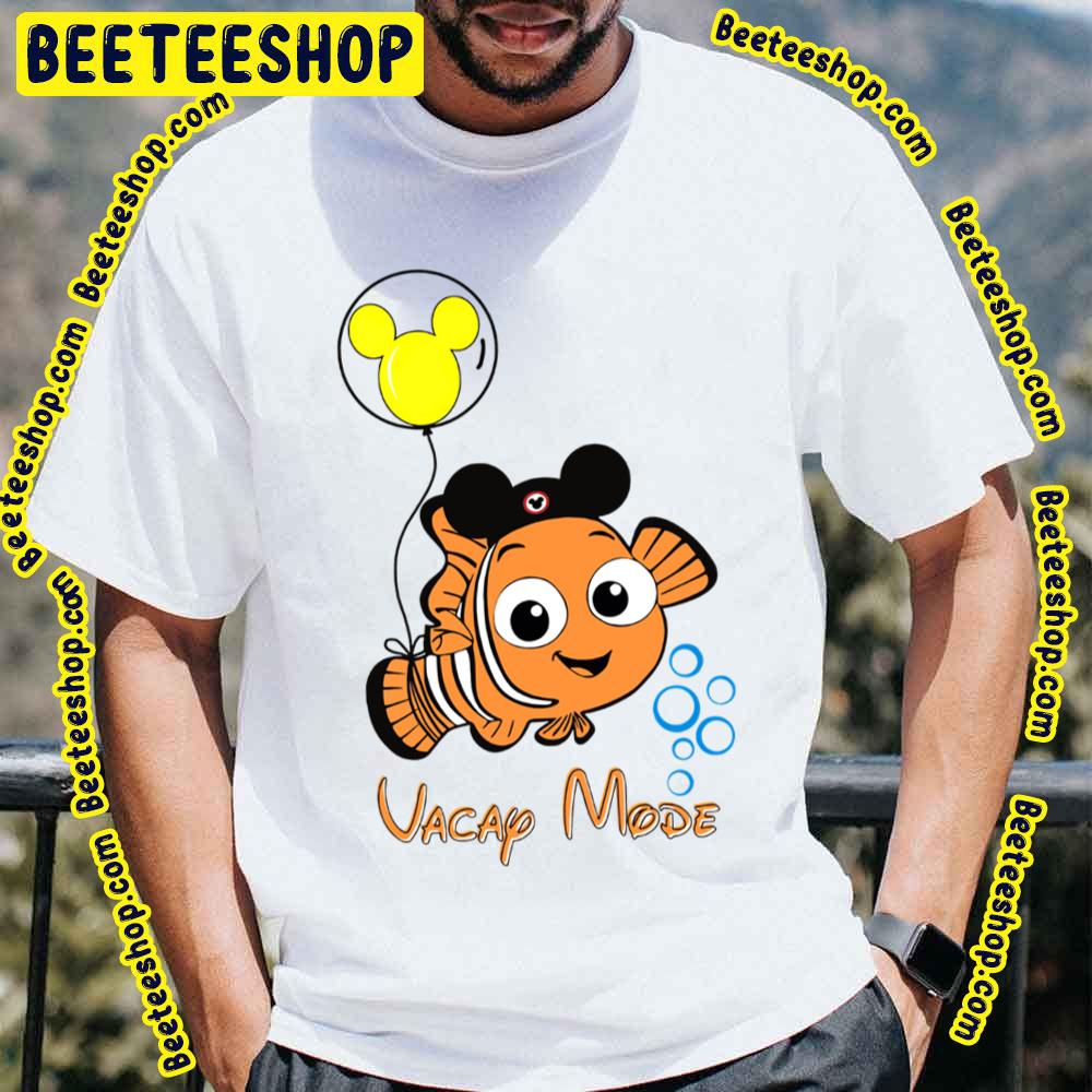 Finding Nemo Cartoon Vacay Mode Cute Chibi Art Trending Unisex T-Shirt Finding Nemo Cartoon Vacay Mode Cute Chibi Art Trending Unisex T-Shirt