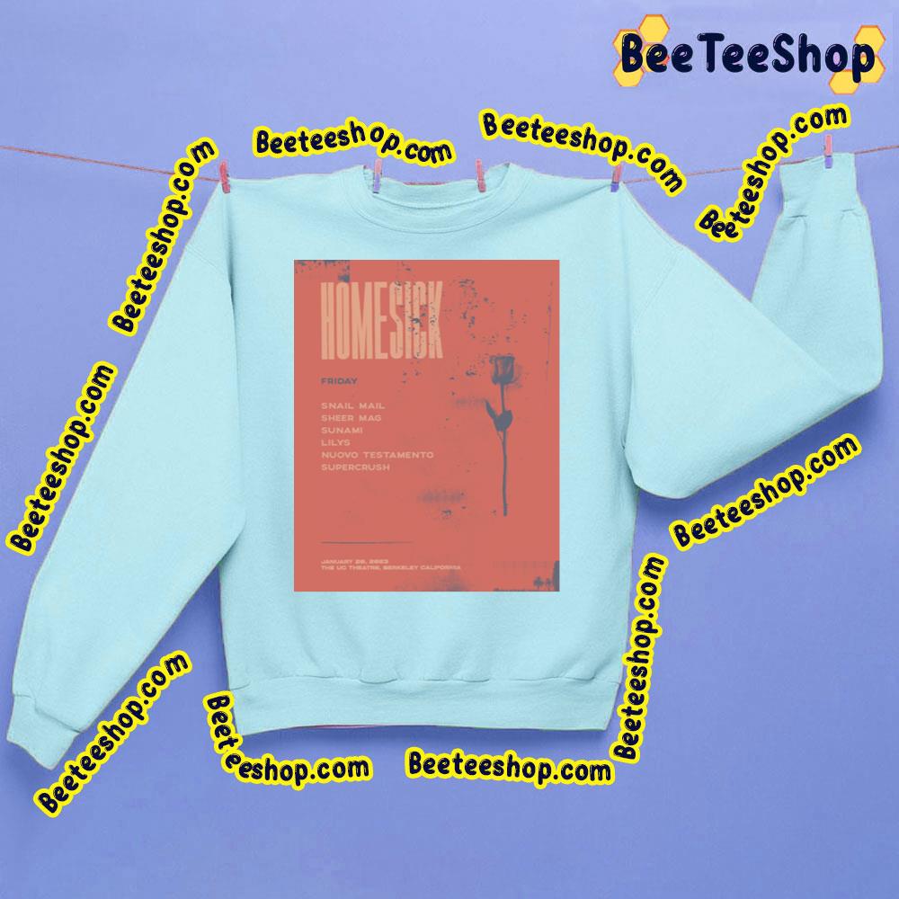 Friday Homesick Festival 2023 Trending Unisex Sweatshirt Friday Homesick Festival 2023 Trending Unisex Sweatshirt