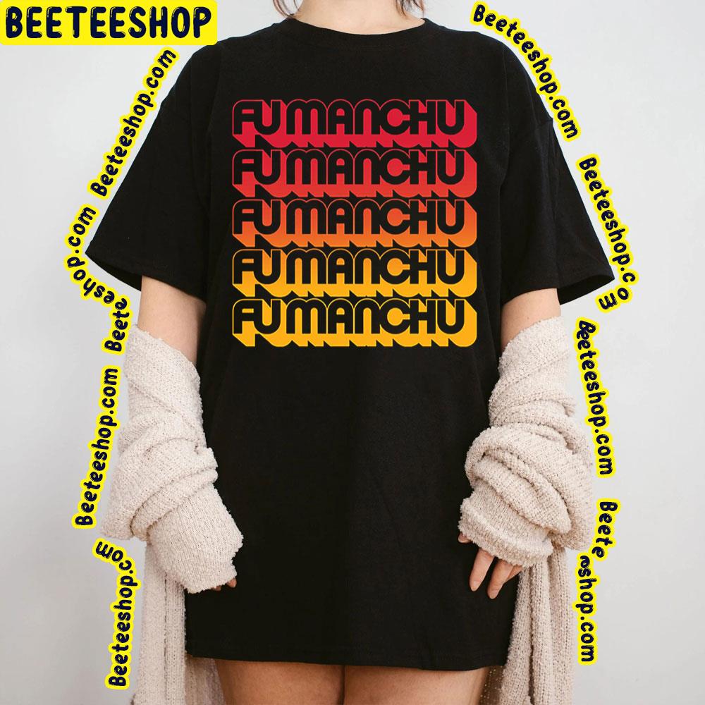 Fu Manchu Fu Manchu Vintage Art Trending Unisex Sweatshirt Fu Manchu Fu Manchu Vintage Art Trending Unisex Sweatshirt