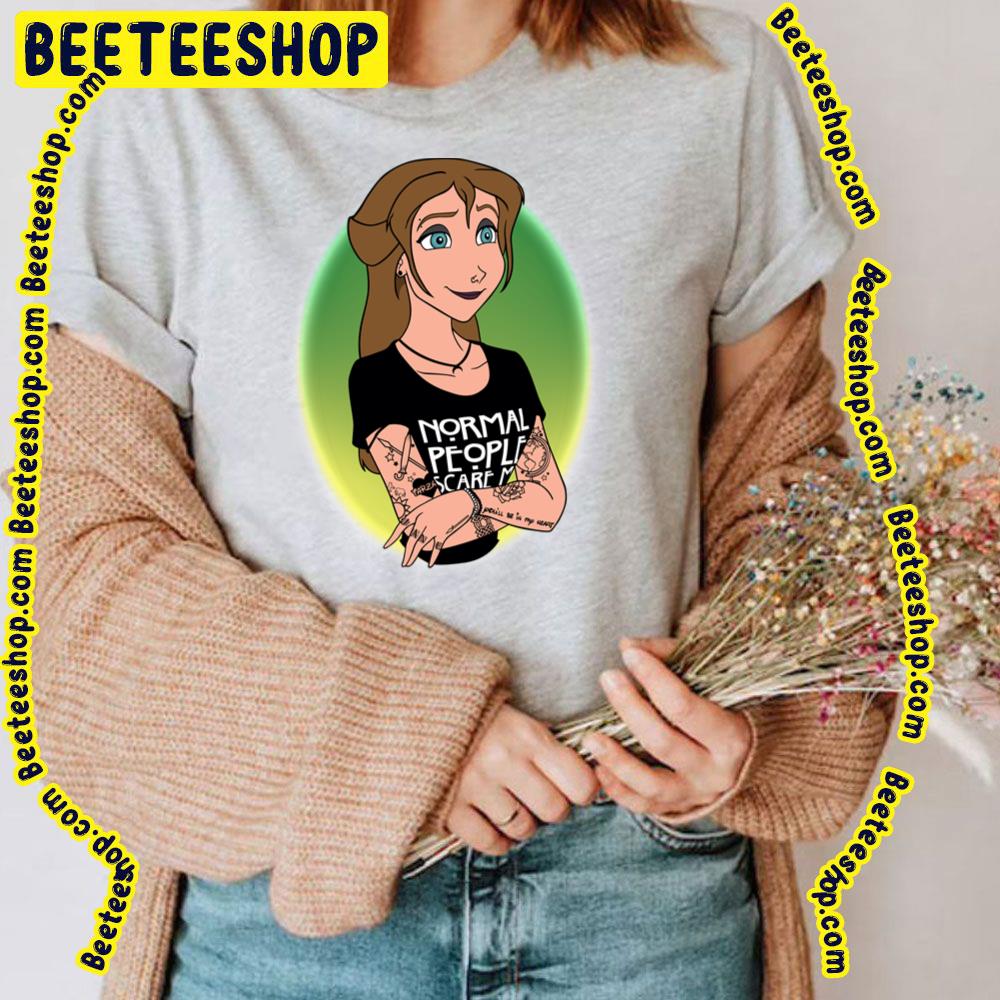 Funny Art Of Punk Jane Cute Girl Design Trending Unisex T-Shirt Funny Art Of Punk Jane Cute Girl Design Trending Unisex T-Shirt